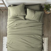 Sage green store sheets queen